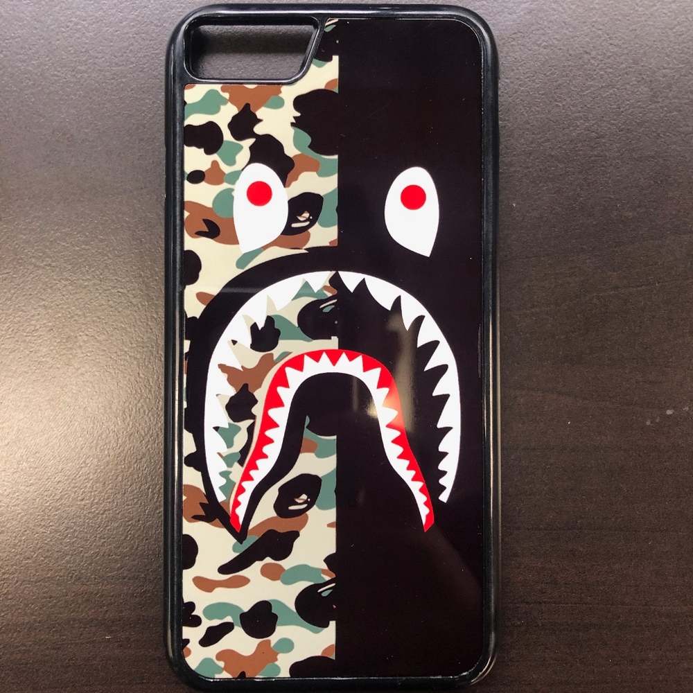 Bape shark colorfull 3 Case For iPhone 7/8 - Picture 2 of 4